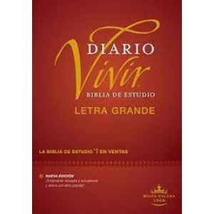 BIBLIA DE ESTUDIO DIARIO VIVIR LETRA GRANDE TAPA DURA