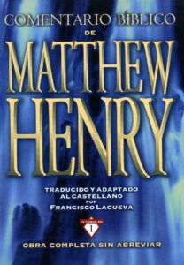 Comentario bíblico de Matthew Henry